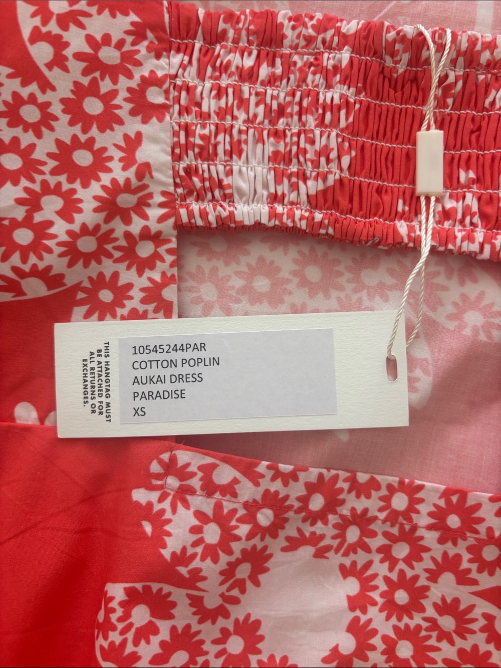 Ciao Lucia Red Floral Mini Dress - Picture 3 of 4